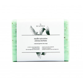 Natural bar soap - green tea