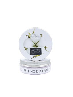 Face scrub with cottonseed oil